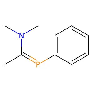Ethanamine, N,N-dimethyl-1-(phenylphosphinidene)- structure