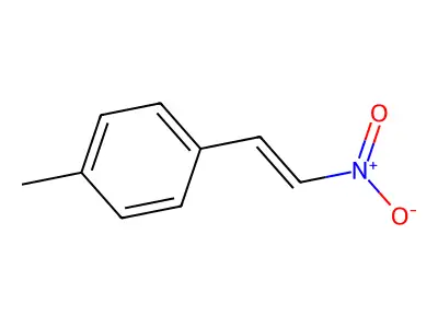 trans-4-Methyl-beta-nitrostyrene structure