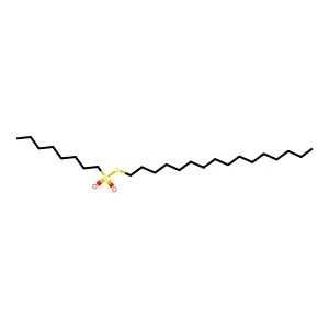 硫代辛磺酸-S-十六烷基酯 structure