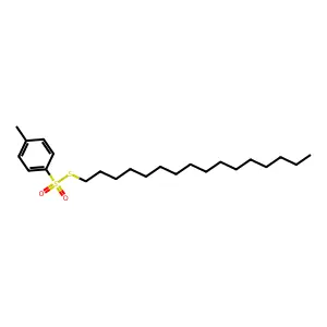 硫代对甲苯磺酸 S-十六烷基酯 structure