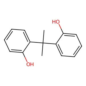 2,2-Bis(2-hydroxyphenyl)propane structure
