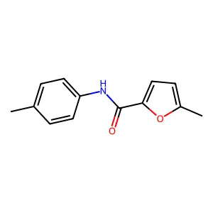 5-methyl-N-(4-methylphenyl)furan-2-carboxamide structure