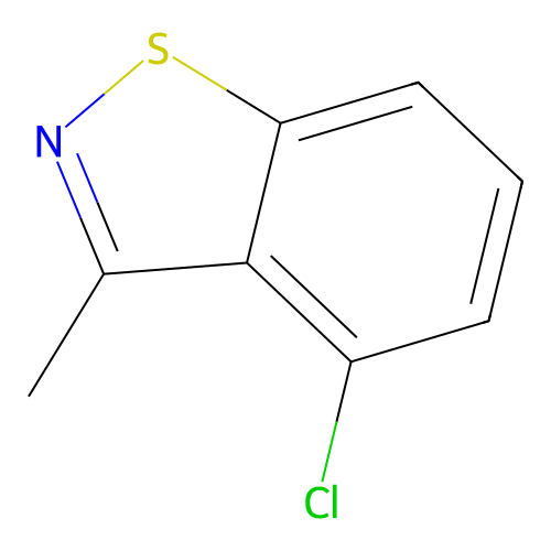 4-Chloro-3-methyl-1,2-benzisothiazole structure