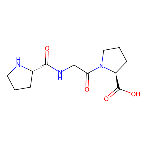 Prolyl-glycyl-proline structure