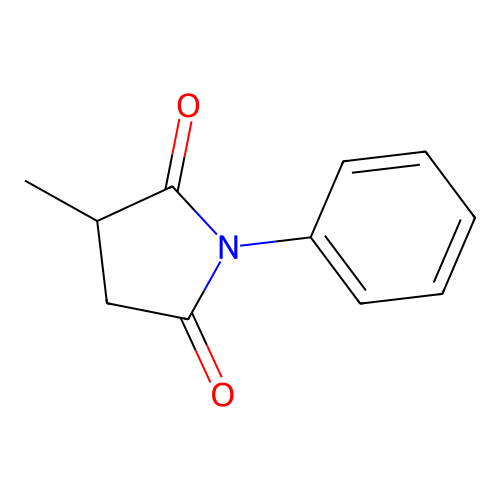 3-Methyl-1-phenylpyrrolidine-2,5-dione structure