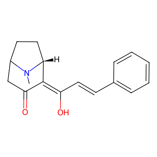 Chalcostrobamine structure