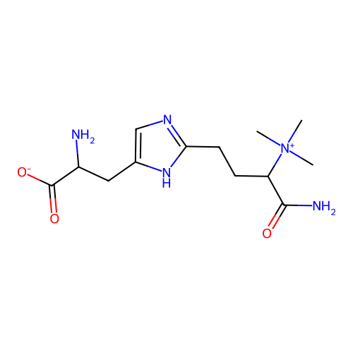 白喉酰胺 structure