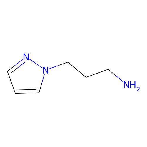 3-(1H-pyrazol-1-yl)propan-1-amine structure