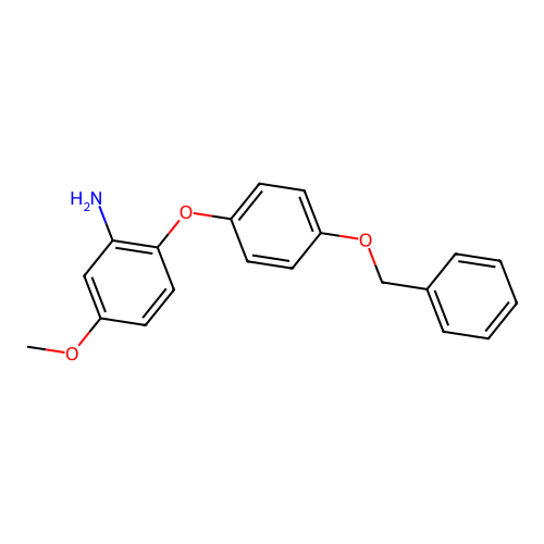 2-(4-(Benzyloxy)phenoxy)-5-methoxyaniline structure