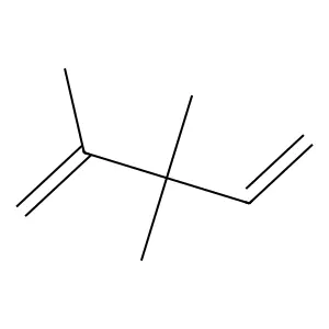 2,3,3-Trimethyl-1,4-pentadiene structure