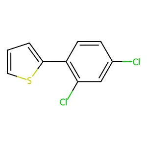2-(2,4-Dichlorophenyl)thiophene structure