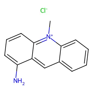 1-Amino-10-methylacridinium chloride structure