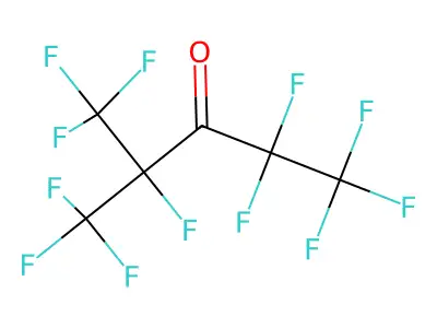 1,1,1,2,2,4,5,5,5-Nonafluoro-4-(trifluoromethyl)-3-pentanone structure