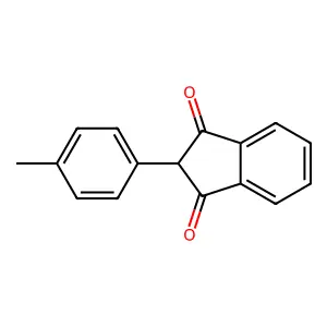2-(4-Methylphenyl)-1H-indene-1,3(2H)-dione structure