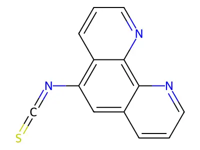 5-Isothiocyanato-1,10-phenanthroline structure