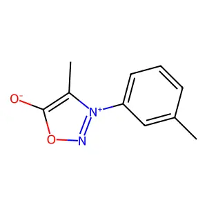 Sydnone, 4-methyl-3-(m-tolyl)- structure