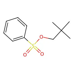 Neopentyl benzenesulfonate structure