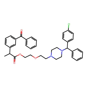 Fenclozine structure