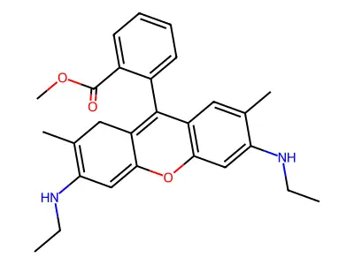 Pigment Red 81:2 structure