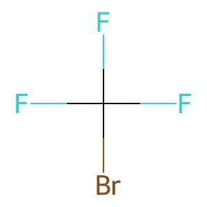 三氟溴甲烷 structure