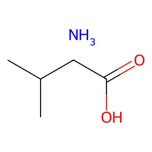 Ammonium isovalerate structure