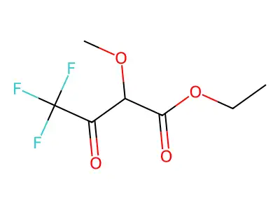 Ethyl 4,4,4-trifluoro-2-methoxy-3-oxobutanoate structure