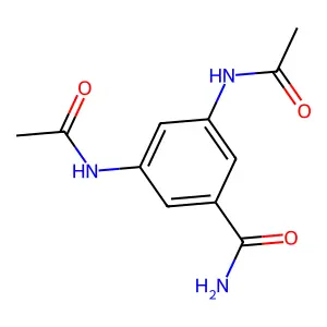 3,5-Diacetamidobenzamide structure