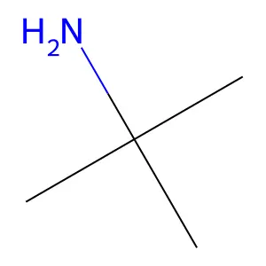 叔丁胺 structure