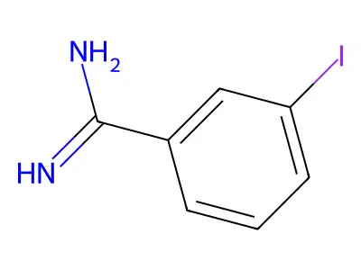 3-Iodo-benzamidine structure