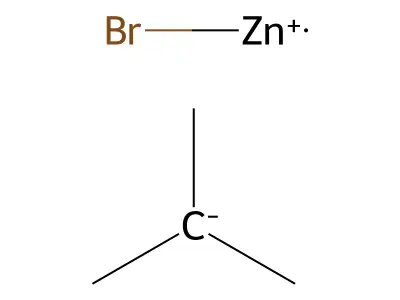 tert-Butylzinc bromide solution structure