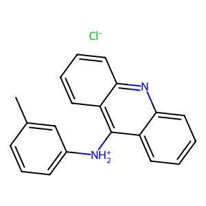 Acridine, 9-(m-toluidino)-, hydrochloride structure