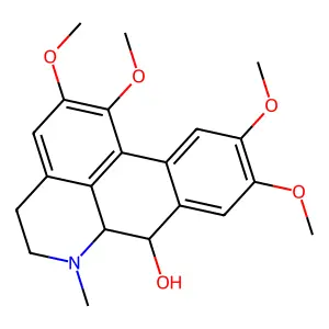 7-Hydroxyglaucine structure
