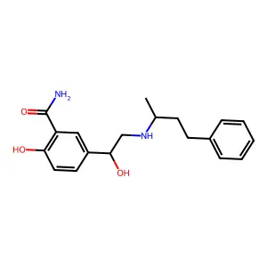 Labetalol, (S,S)- structure