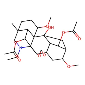 14-Acetyldictyocarpine structure