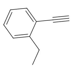 1-Ethyl-2-ethynylbenzene structure