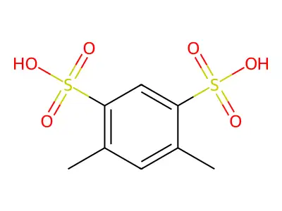4,6-dimethylbenzene-1,3-disulfonic Acid structure