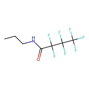 2,2,3,3,4,4,4-Heptafluoro-n-propylbutanamide structure