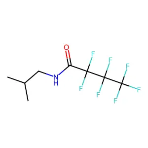 2,2,3,3,4,4,4-Heptafluoro-N-(2-methylpropyl)butanamide structure