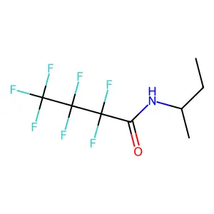 N-(2-Butyl)heptafluorobutyramide structure