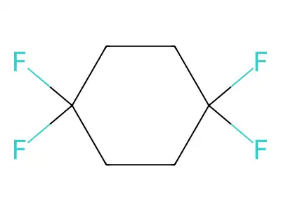 1,1,4,4-Tetrafluorocyclohexane structure