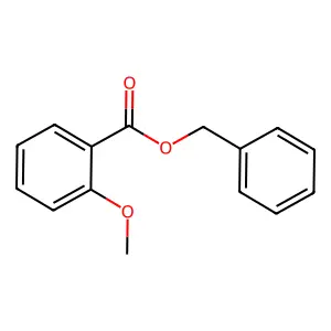 Benzyl 2-methoxybenzoate structure