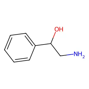 苯基乙醇胺 structure