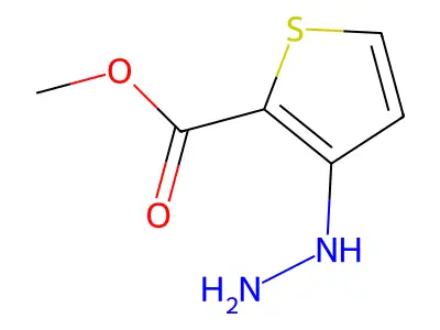 Methyl 3-Hydrazinothiophene-2-Carboxylate structure