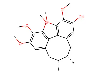 Gomisin K2, (+)- structure