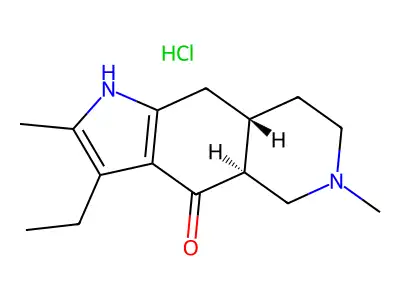 PIQUINDONE HYDROCHLORIDE structure