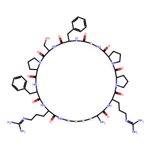 Cyclokallidin structure