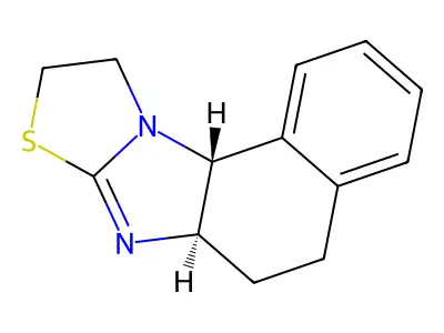Naphth(2',1':4,5)imidazo(2,1-b)thiazole, 5,6,6a,9,10,11a-hexahydro-, (E)- structure