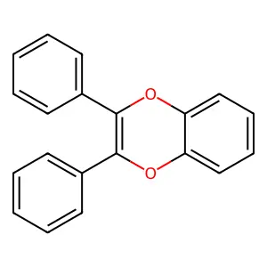 2,3-Diphenylbenzo-1,4-dioxin structure