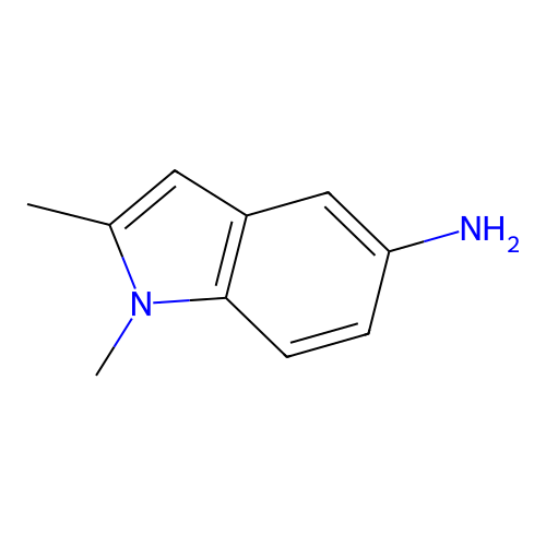 1,2-Dimethyl-1H-indol-5-amine structure