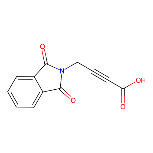 4-(1,3-Dioxoisoindolin-2-yl)but-2-ynoic acid structure